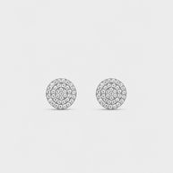 Pendientes Halo de Diamantes
