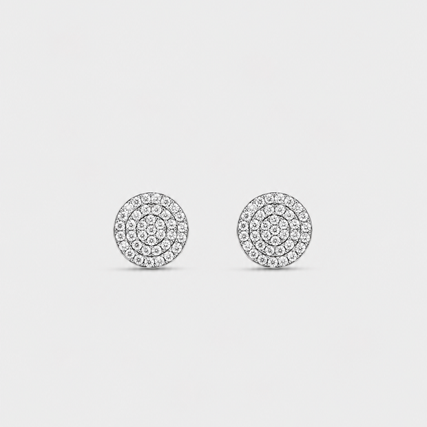 Pendientes Halo de Diamantes