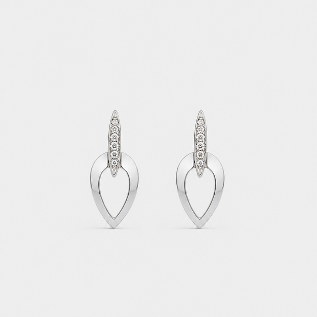 Pendientes Diamante Elipse