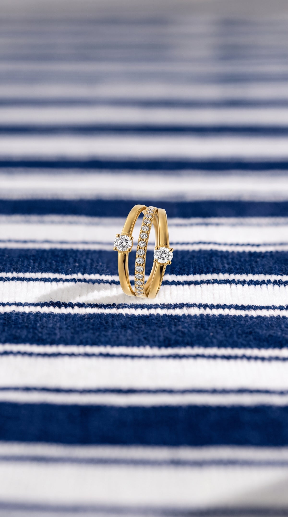 Anillo Triple Destello