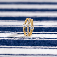 Anillo Triple Destello
