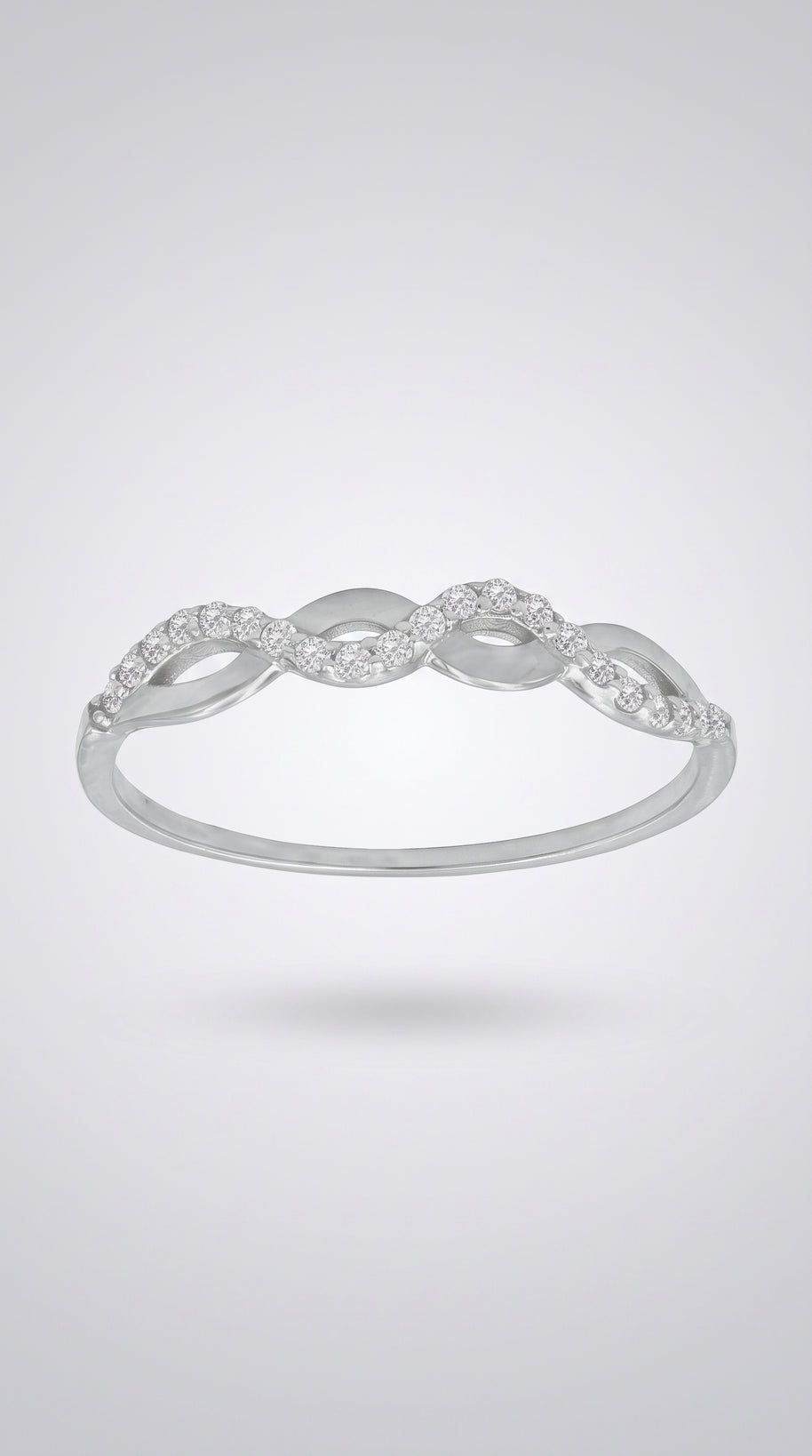 Anillo Mareas Entrelazadas
