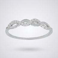 Anillo Mareas Entrelazadas