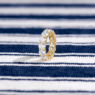 Anillo Eternidad Dorada - ORO 18K