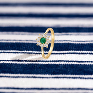 Anillo Esmeralda Imperial