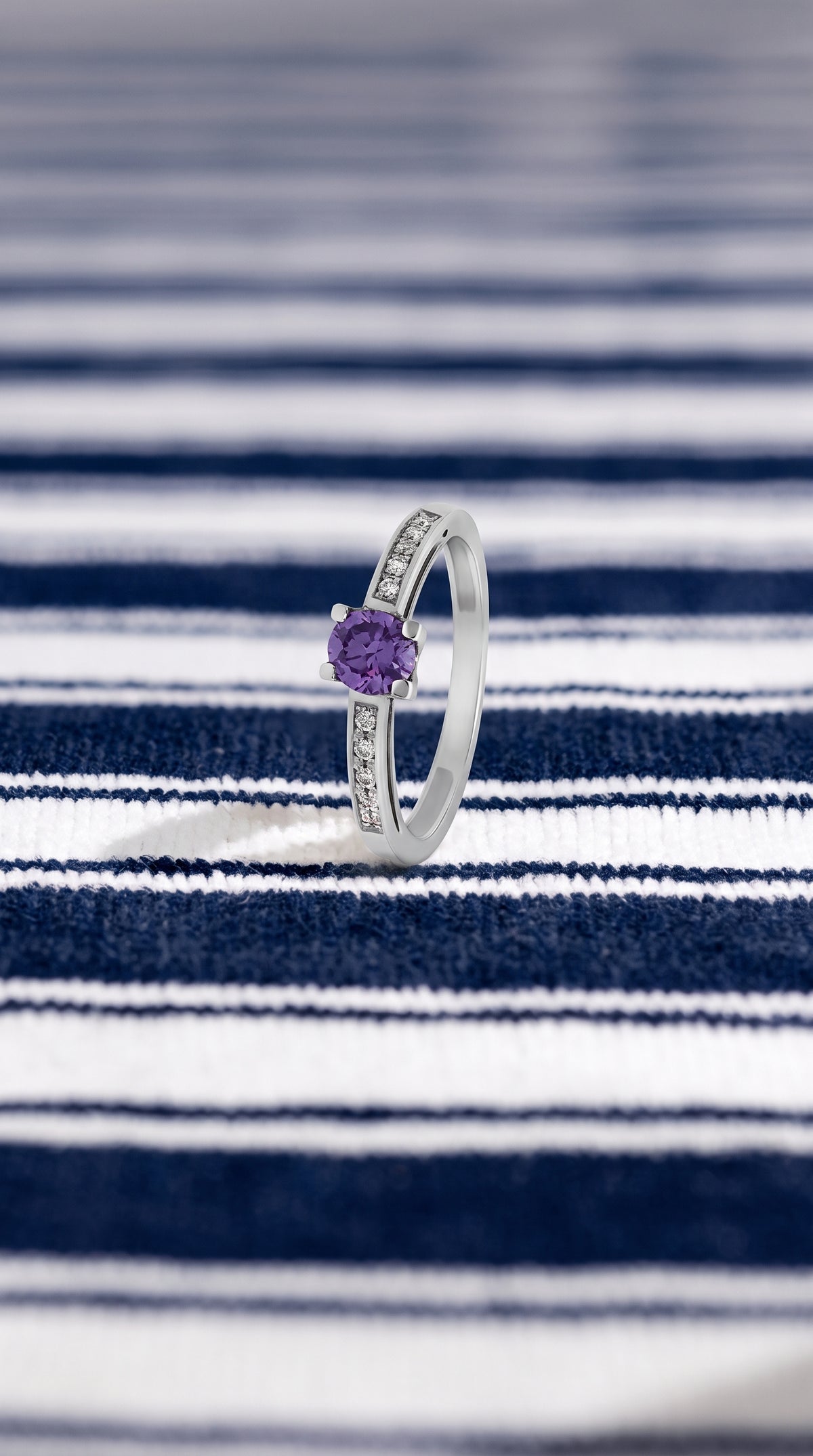 Anillo Aura de Amatista