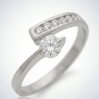 Anillo Ola de Cristal