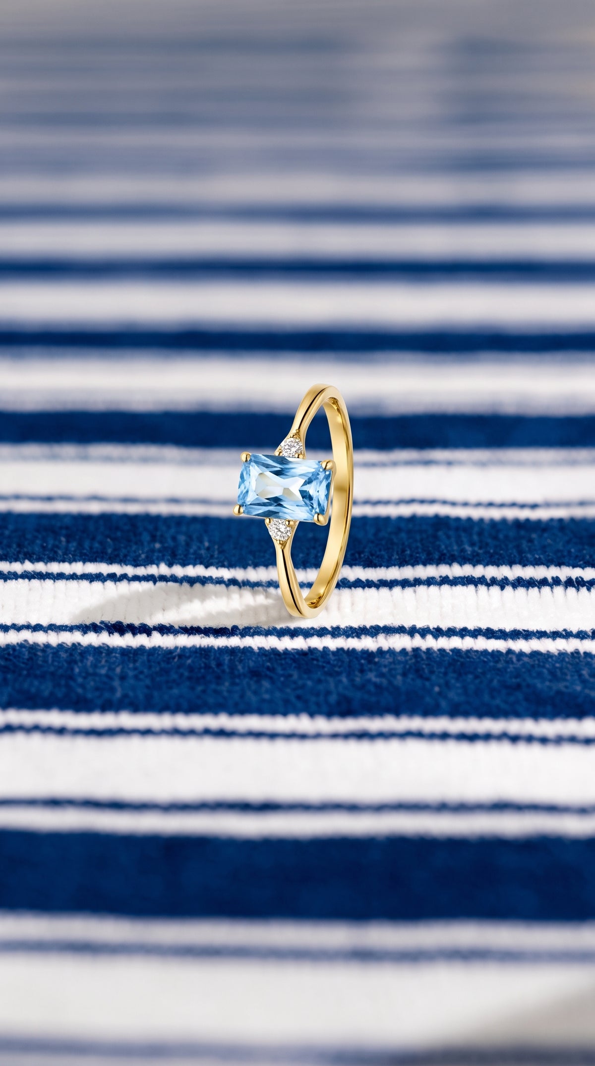 Anillo Azul Real