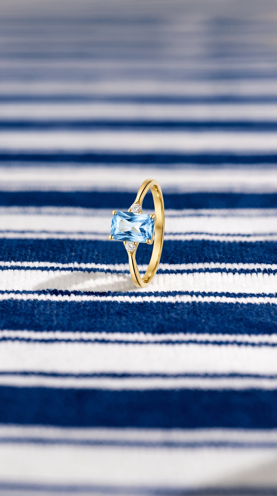 Anillo Azul Real