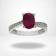 Anillo Rubí de Cadaqués