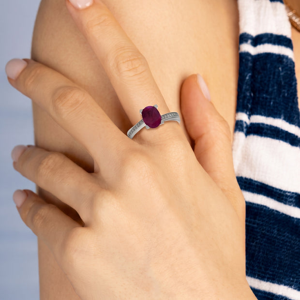 Anillo Rubí de Cadaqués