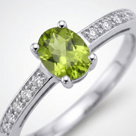 Anillo Brisa de Peridoto