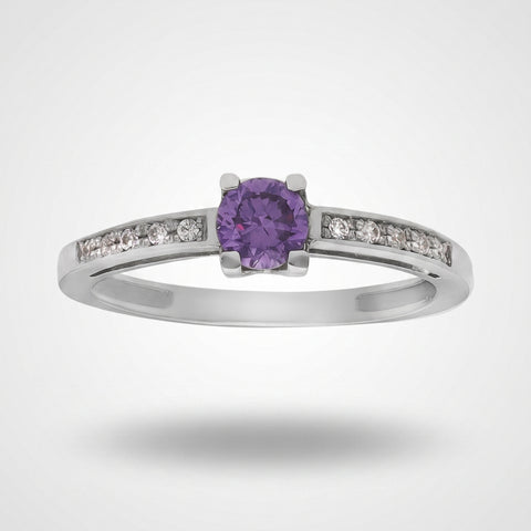 Anillo Aura de Amatista