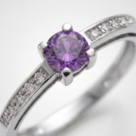 Anillo Aura de Amatista