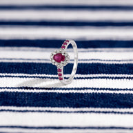 Anillo Esmeralda de Taormina