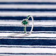Anillo Esmeralda de Ischia