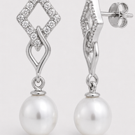 Pendientes Perla de Alborán
