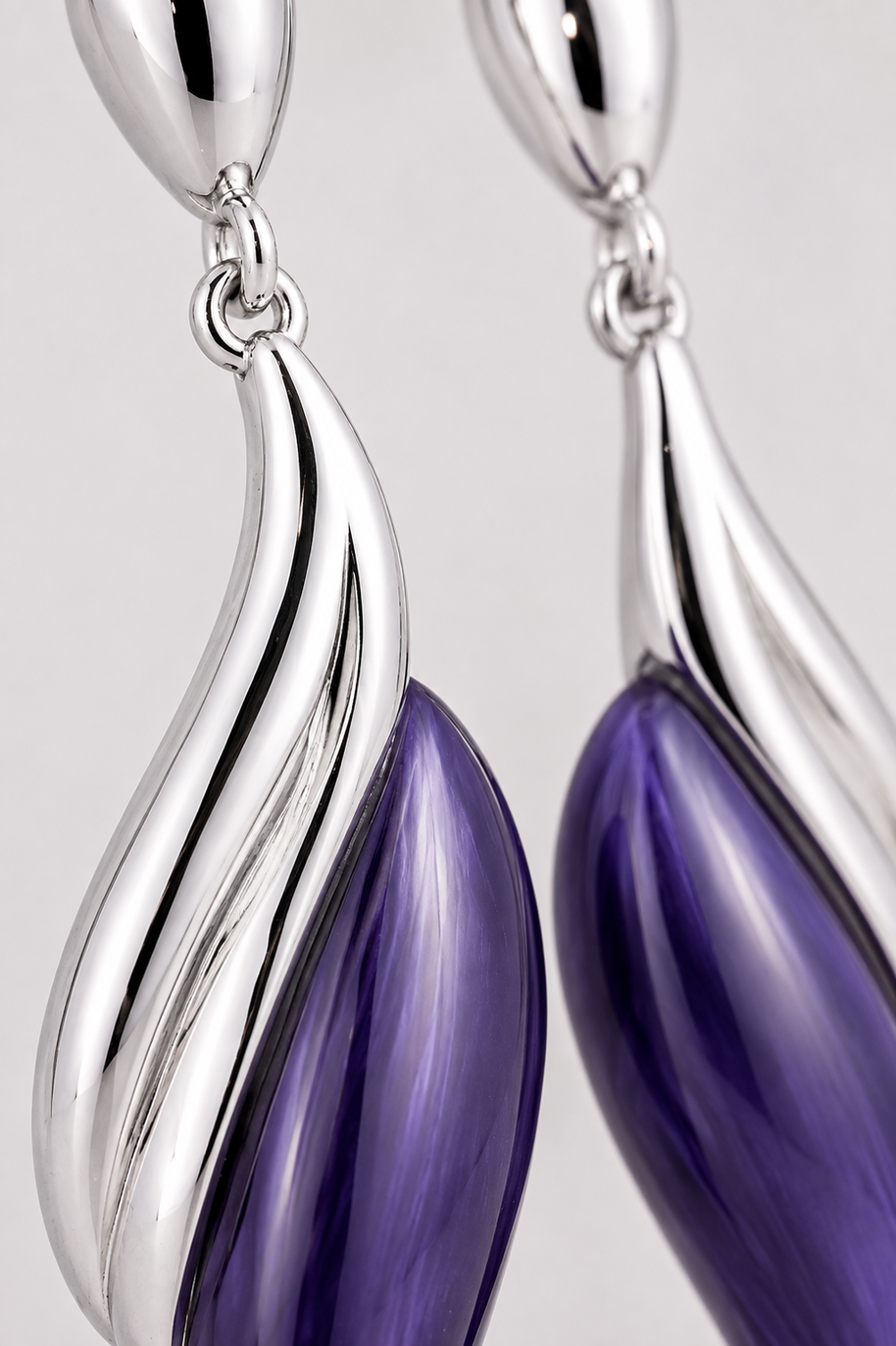 Pendientes Malva de Menorca