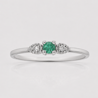 Anillo Esmeralda de Positano