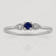 Anillo Esmeralda de Amalfi