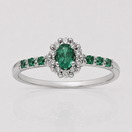Anillo Esmeralda de Ischia