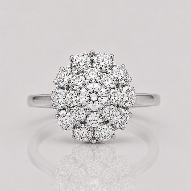 Anillo Diamante de Ravello