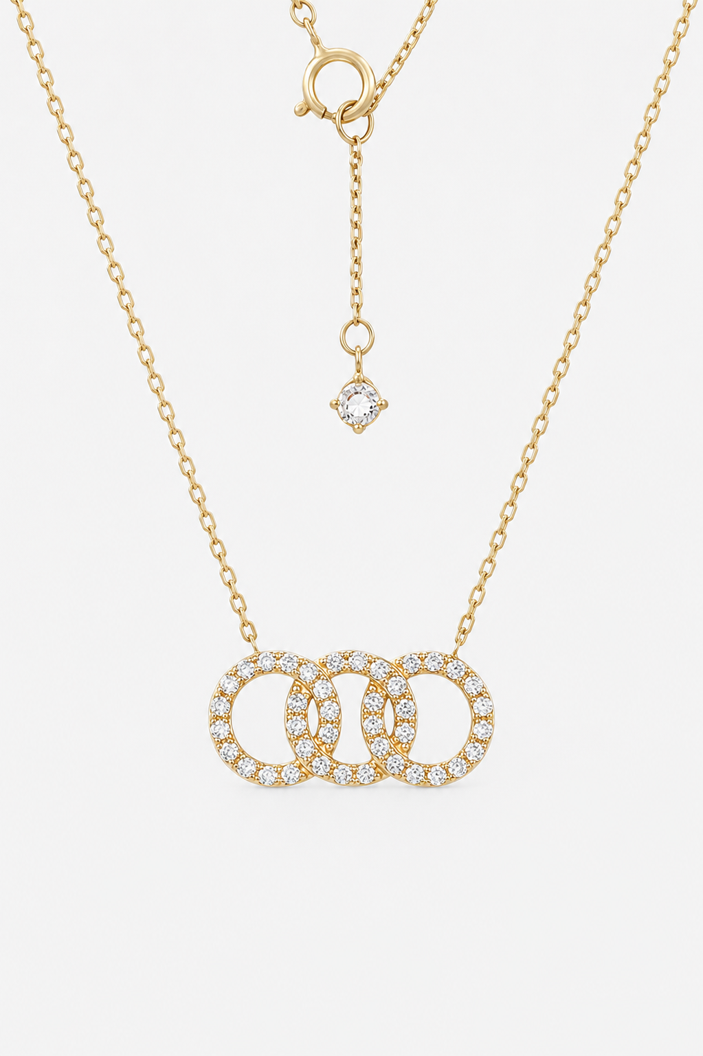 Collar Trilogía Dorada - ORO 18K