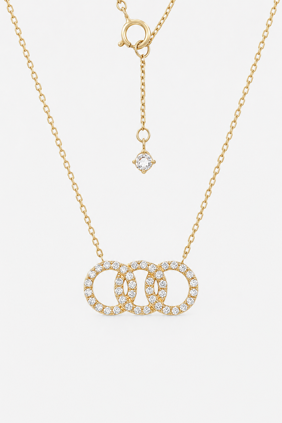 Collar Trilogía Dorada - ORO 18K