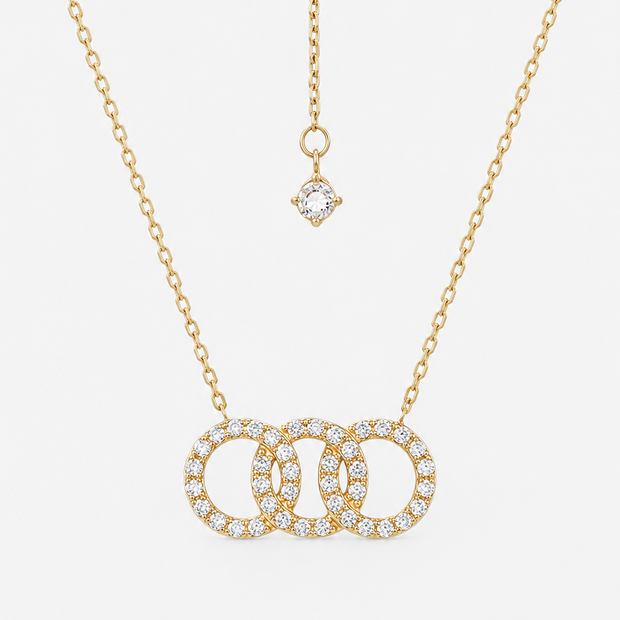 Collar Trilogía Dorada - ORO 18K