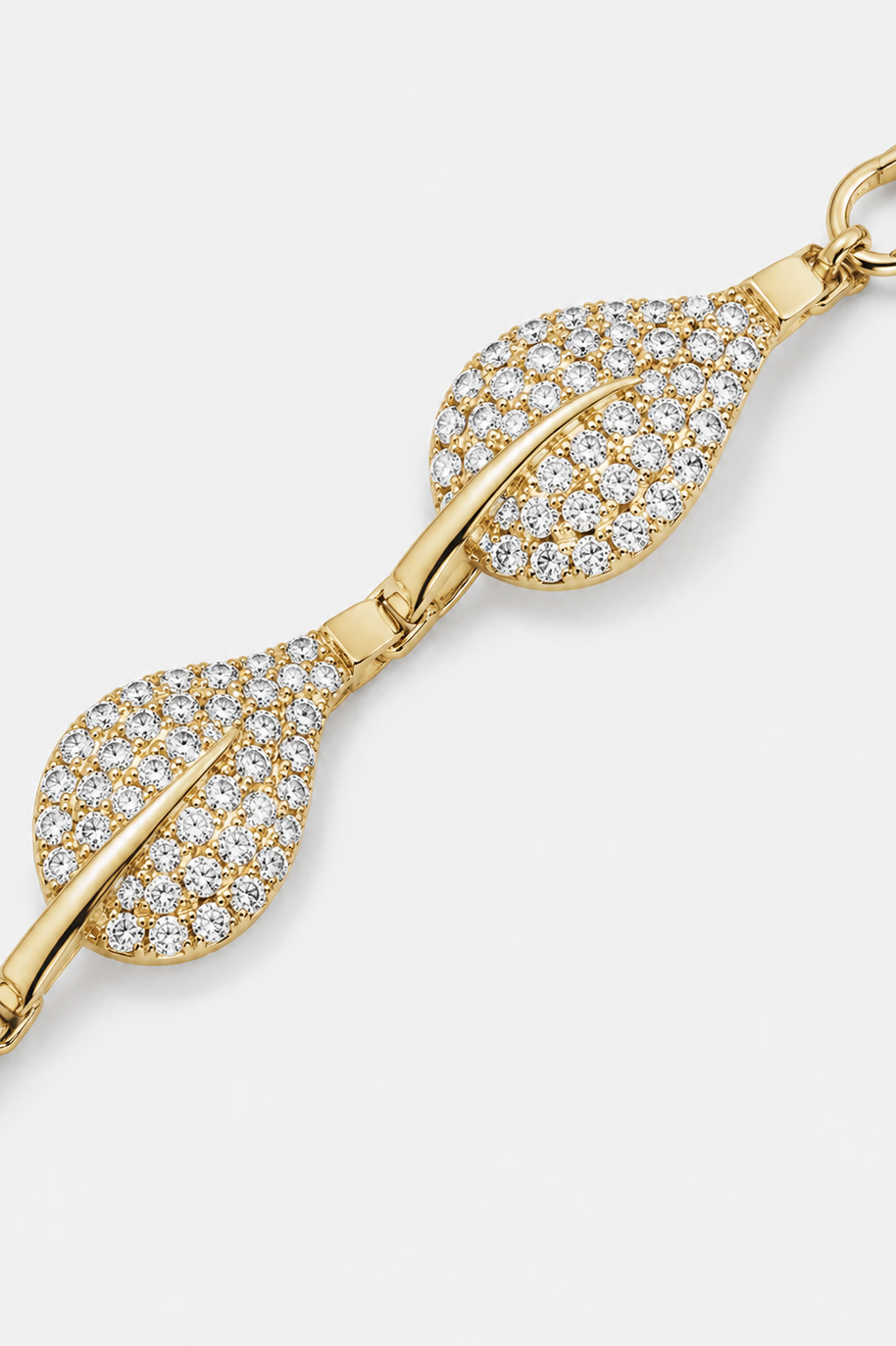 Pulsera Laurel Dorado