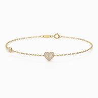 Pulsera Corazón Real