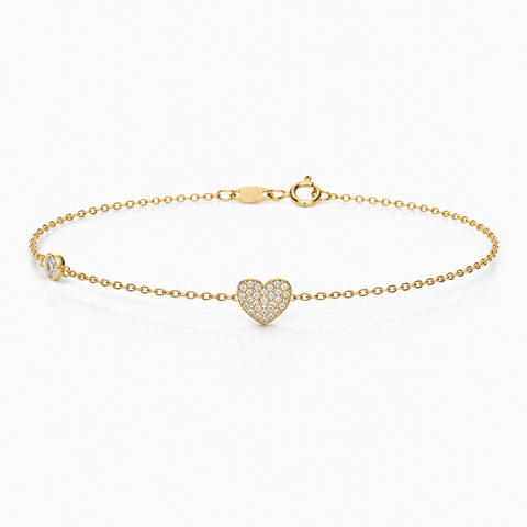Pulsera Corazón Real