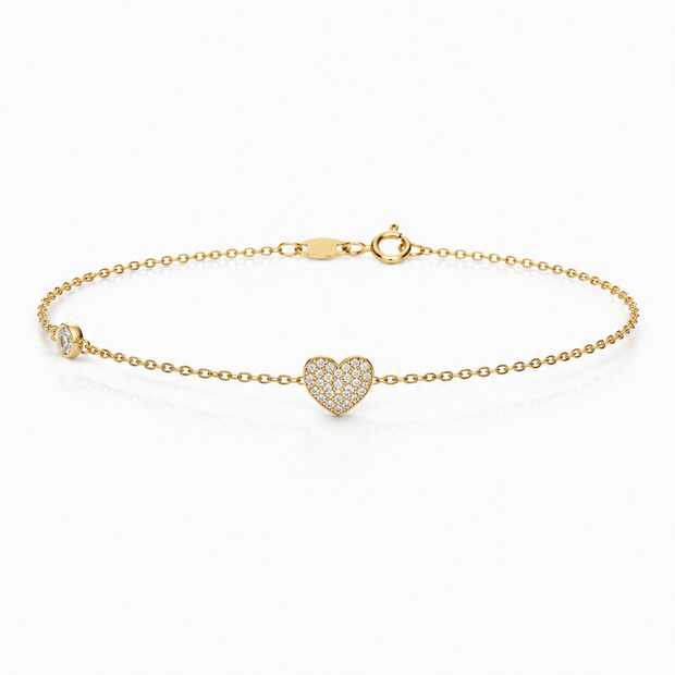Pulsera Corazón Real