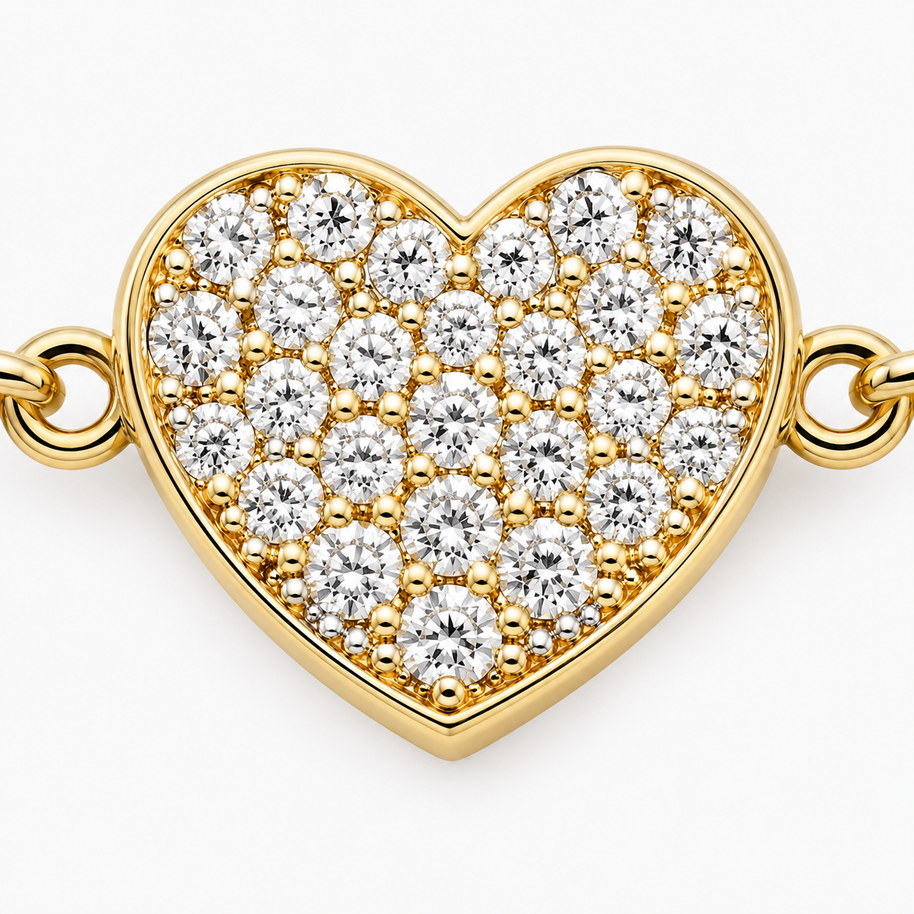 Pulsera Corazón Real