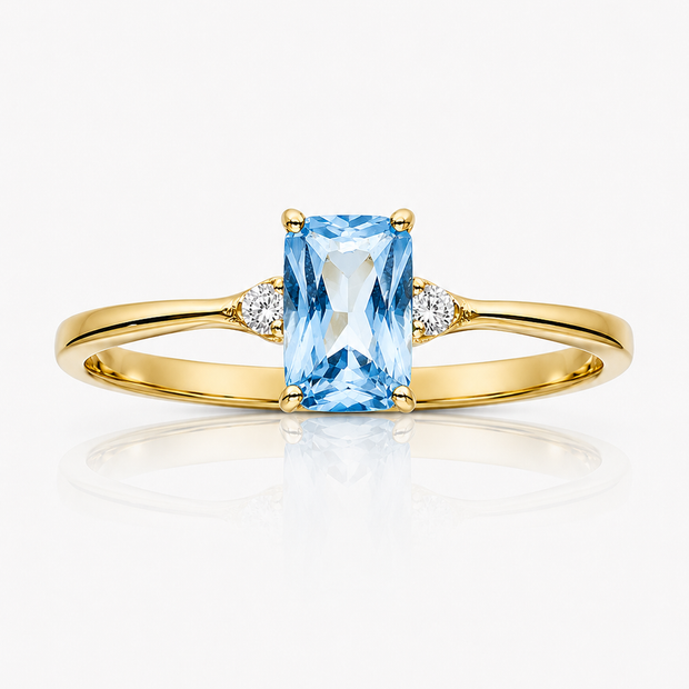 Anillo Azul Real