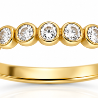 Anillo Brisa Dorada