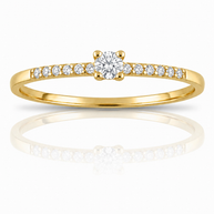 Anillo Solitario Real