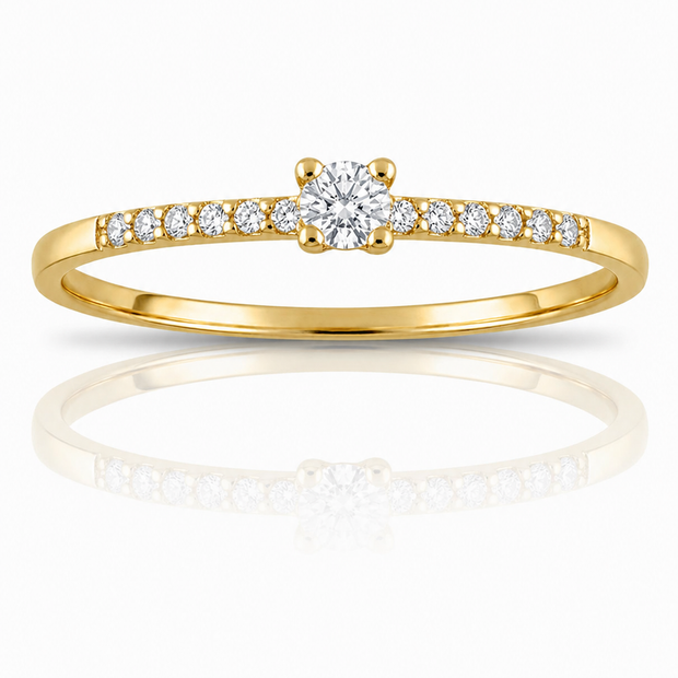 Anillo Solitario Real