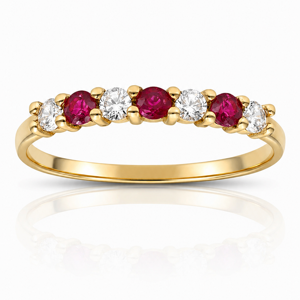 Anillo Rubí Real