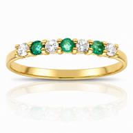 Anillo Esmeralda Real