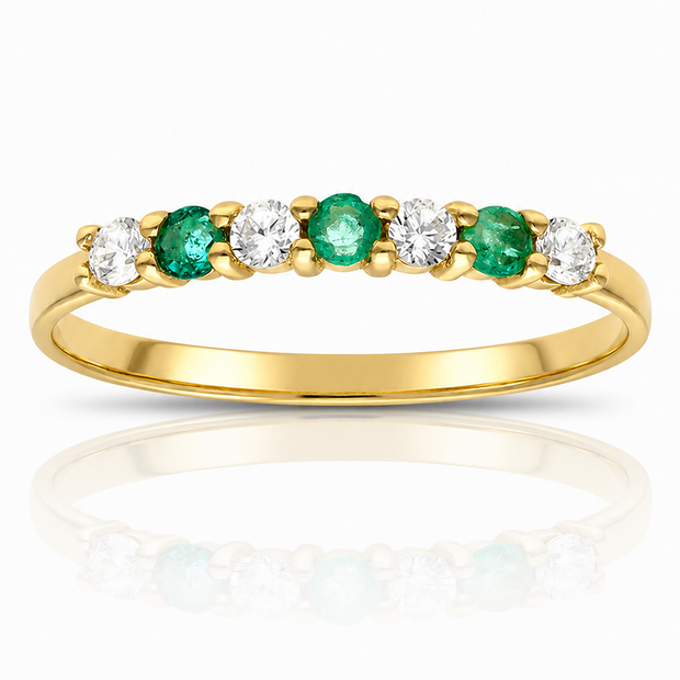 Anillo Esmeralda Real