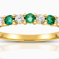 Anillo Esmeralda Real