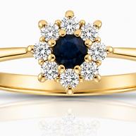 Anillo Zafiro Imperial