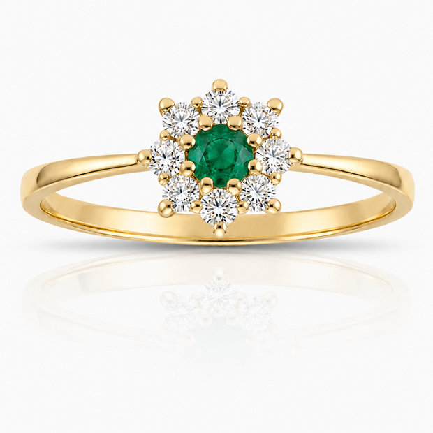 Anillo Esmeralda Imperial