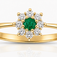 Anillo Esmeralda Imperial