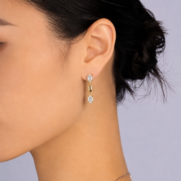 Pendientes Reflejos de Levante - ORO 18K