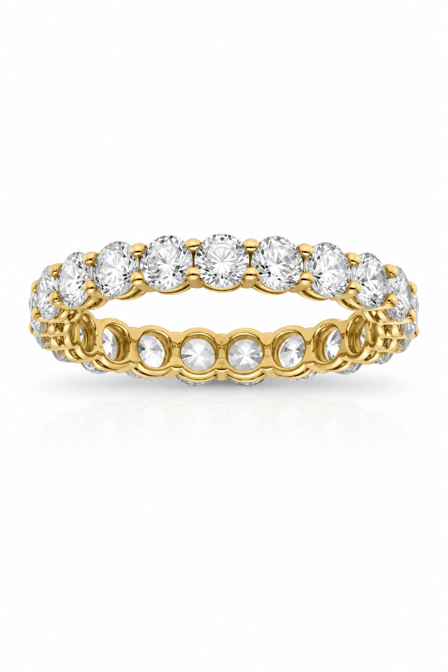 Anillo Eternidad Dorada - ORO 18K