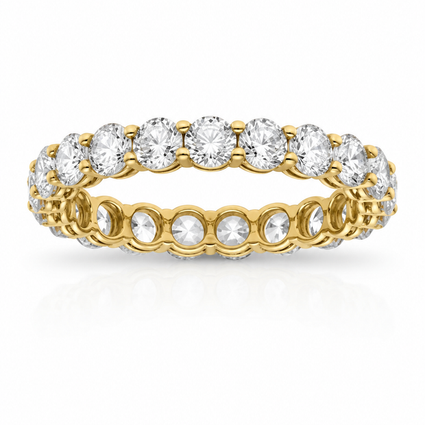 Anillo Eternidad Dorada - ORO 18K