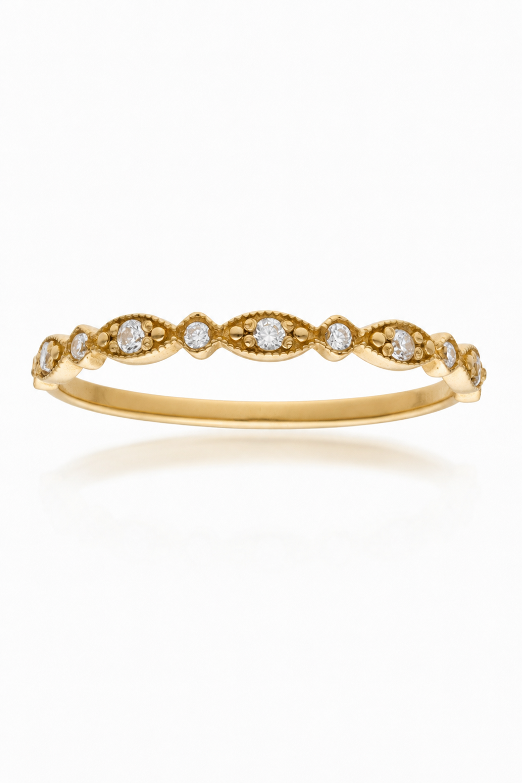 Anillo Cadencia Dorada