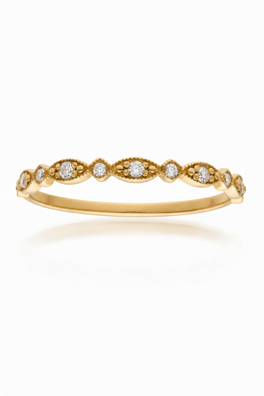 Anillo Cadencia Dorada
